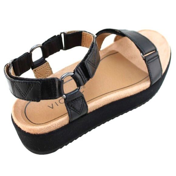 Vionic Shoes - VIONIC Kayan Women's 8 Black Orthotic Backstrap Sport Comfort Sandals MSRP $125